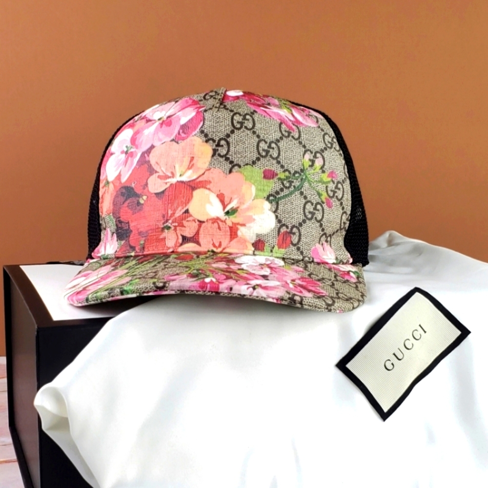 Gucci Supreme Bloom Baseball Cap (authentic)